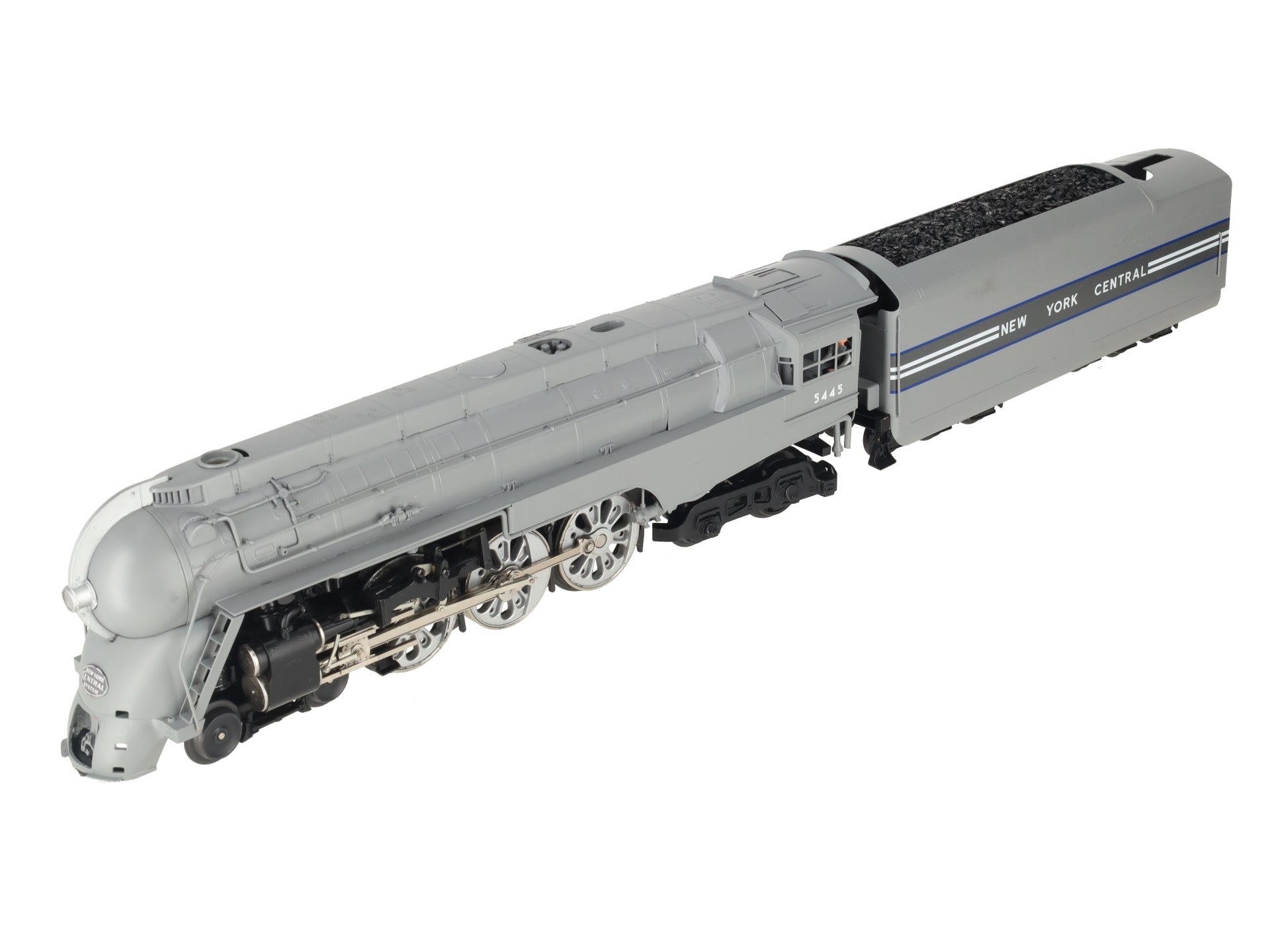 Weaver 5445 O Gauge New York Central 4-6-4 Hudson Dreyfuss Steam Engine & Tender EX/Box