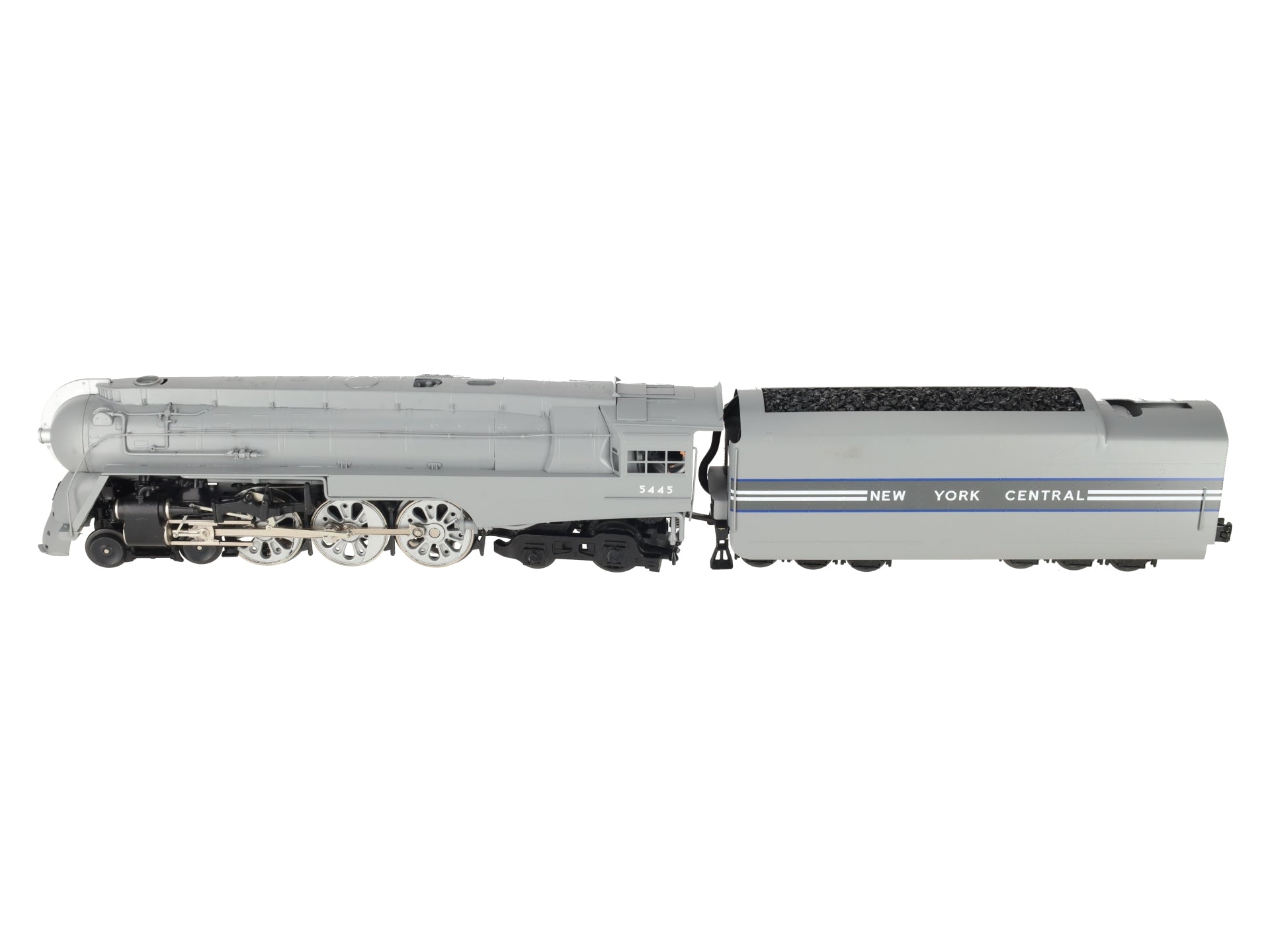 Weaver 5445 O Gauge New York Central 4-6-4 Hudson Dreyfuss Steam Engine & Tender EX/Box