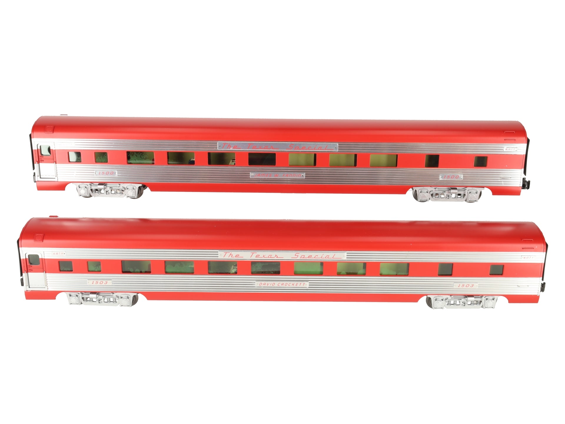 Lionel 6-25512 O Gauge Texas Special Passenger Car Set (Set of 2) EX/Box