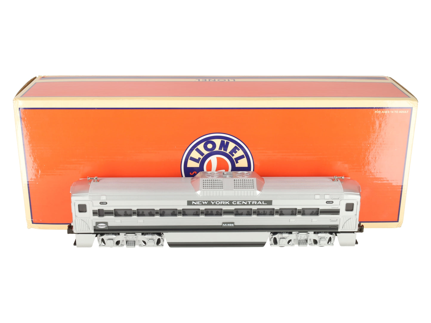 Lionel 6-35481 O Gauge New York Central M-498 Jet Non-Powered Add-On Car