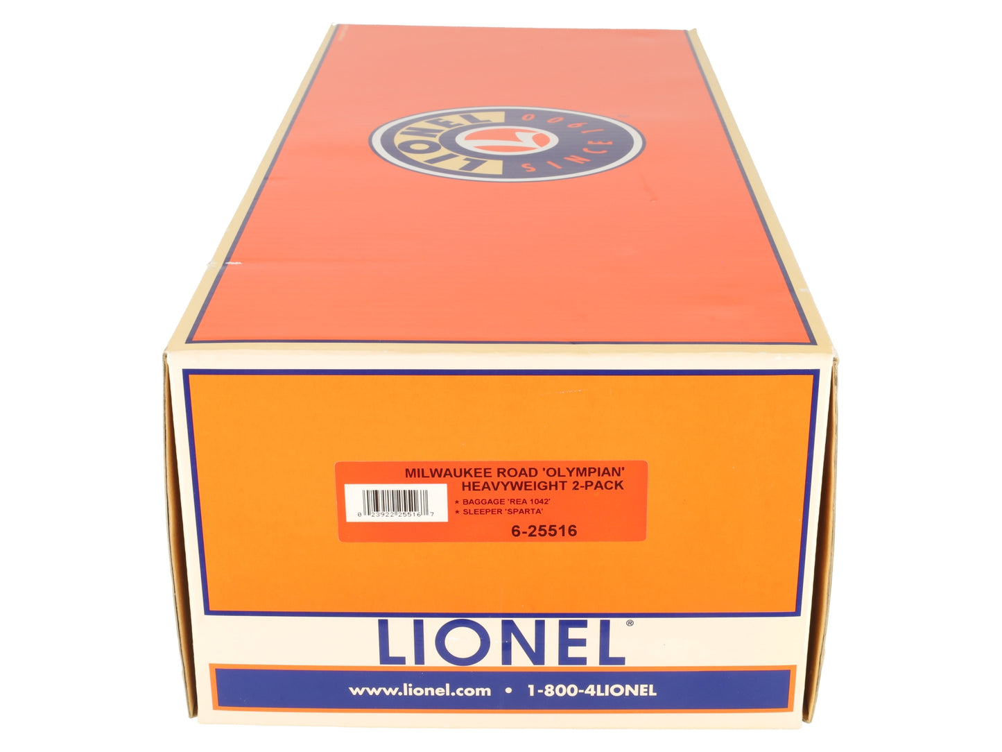 Lionel 6-25516 O Milwaukee Road 'Olympian' Heavyweight Passenger Car (Set of 2) EX/Box