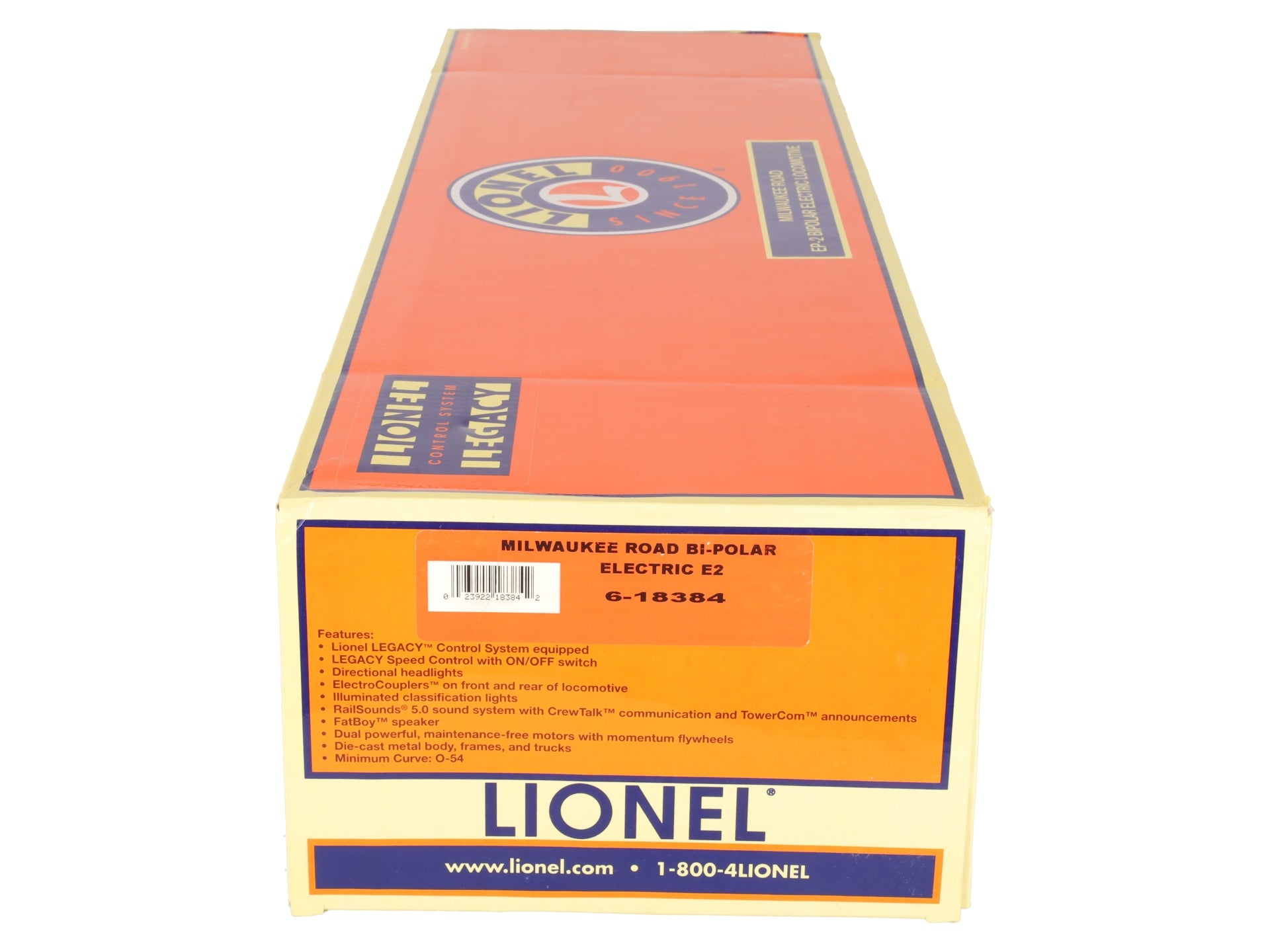 Lionel 6-18384 O Gauge Milwaukee Road EP-2 Bipolar E-2 Electric Locomotive #E-2 EX/Box