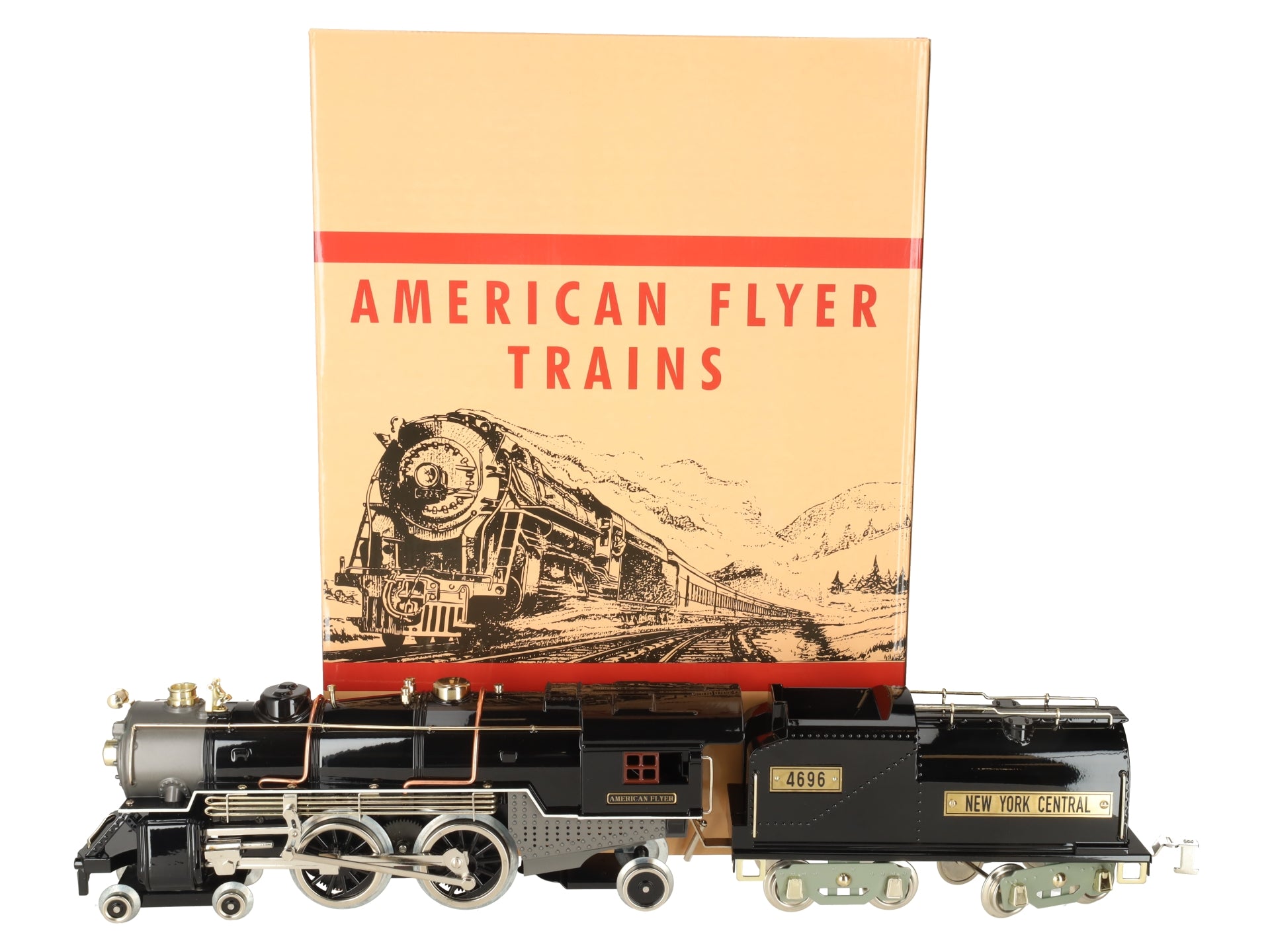 MTH 11-1044-1 Std. NYC Tinplate Steam Locomotive w. Tend 4696 w/ Proto-Sound 3.0 LN/Box
