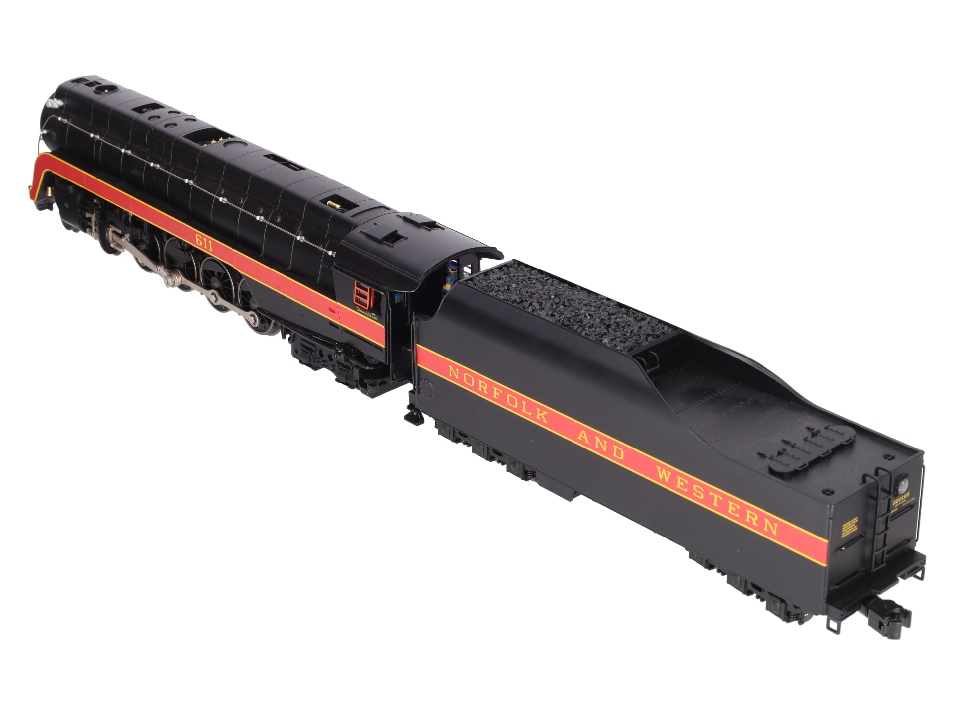 Lionel 1931370 O N&W Spirit of Roanoke Legacy J 4-8-4 Steam Locomotive #611 LN/Box