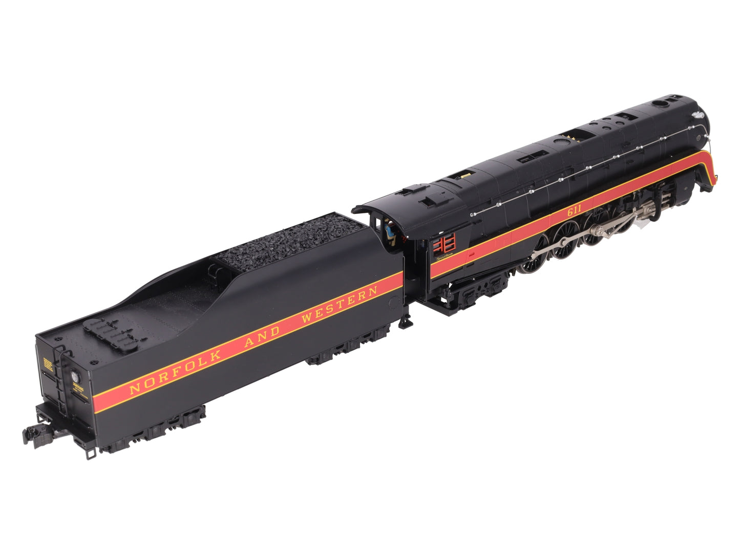 Lionel 1931370 O N&W Spirit of Roanoke Legacy J 4-8-4 Steam Locomotive #611 LN/Box