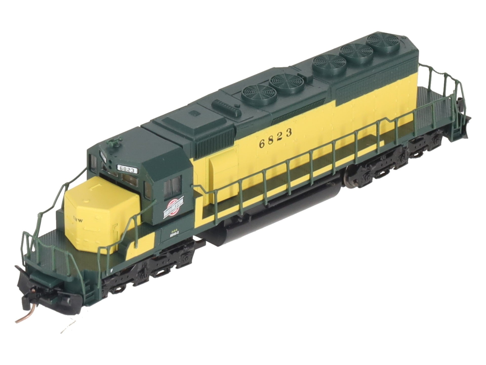 Micro-Trains 97001131 Z Scale Chicago & Northwestern Diesel Locomotive #6823 EX/Box