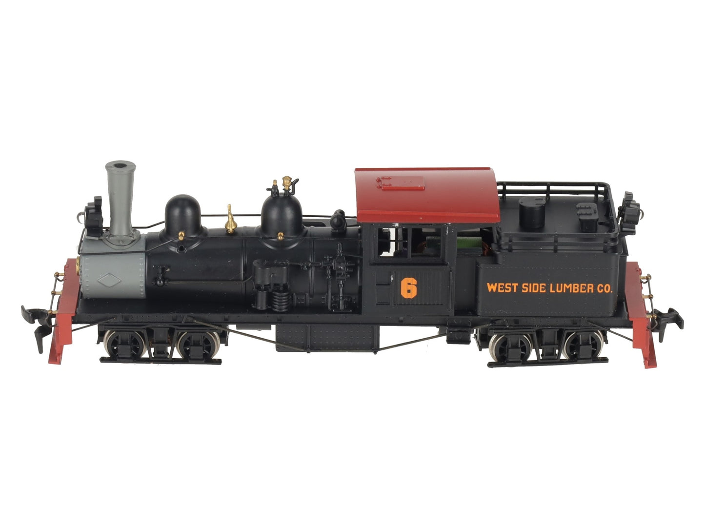 Roundhouse 202 HO Scale West Side Lumber 2-Truck Shay No. 6 EX/Box