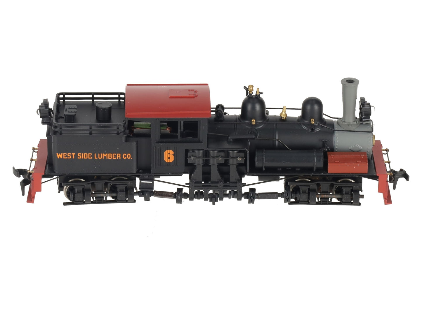 Roundhouse 202 HO Scale West Side Lumber 2-Truck Shay No. 6 EX/Box