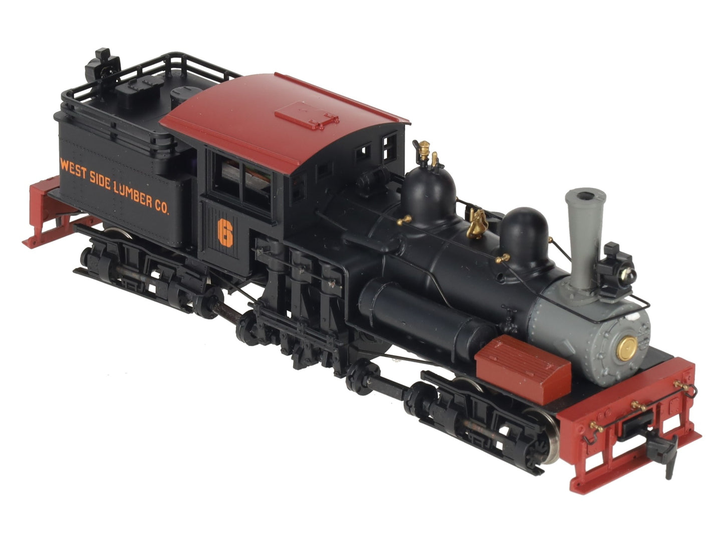 Roundhouse 202 HO Scale West Side Lumber 2-Truck Shay No. 6 EX/Box