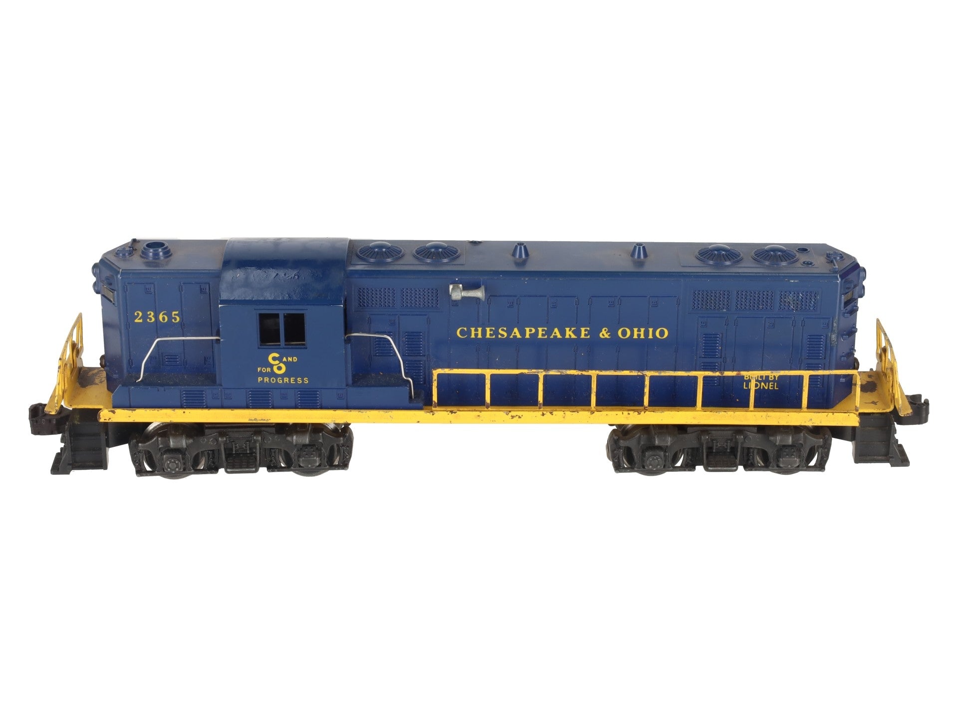 Lionel 2365 Vintage O Chesapeake & Ohio GP-7 Powered Diesel Locomotive VG