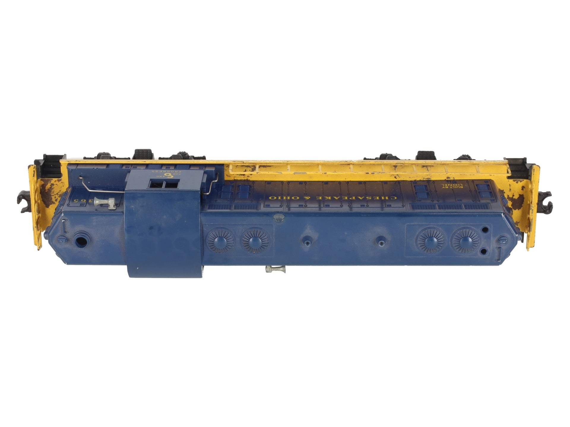 Lionel 2365 Vintage O Chesapeake & Ohio GP-7 Powered Diesel Locomotive VG