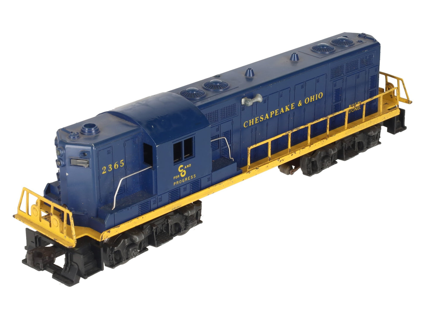 Lionel 2365 Vintage O Chesapeake & Ohio GP-7 Powered Diesel Locomotive VG