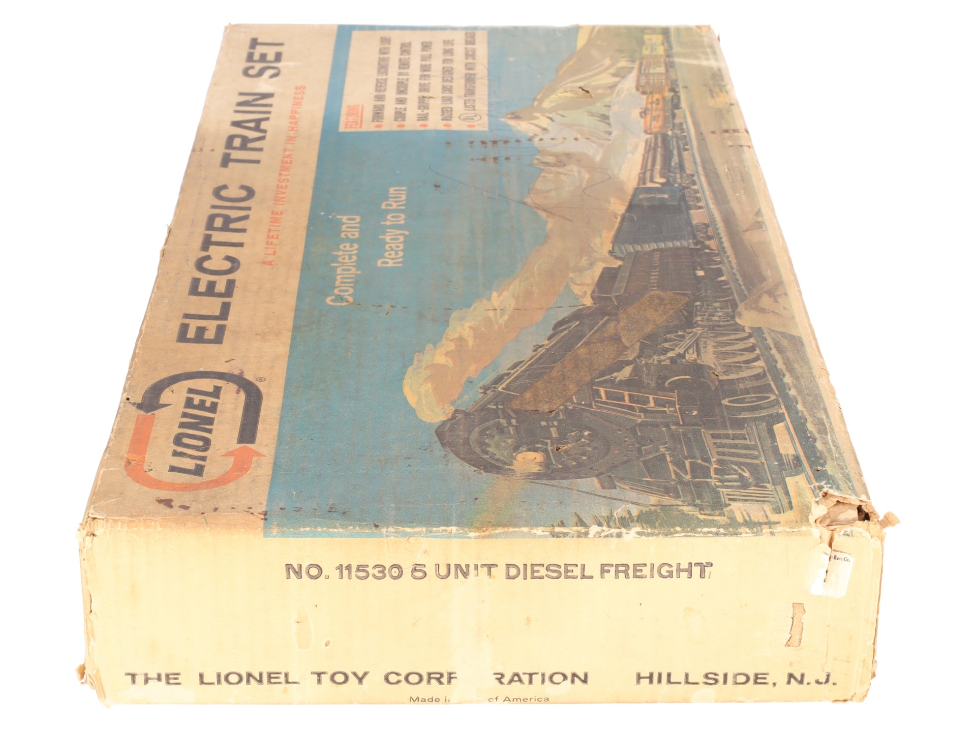 Lionel 11530 Vintage O 634 Diesel Set. 6014, 6142, 6402, 6130 VG/Box