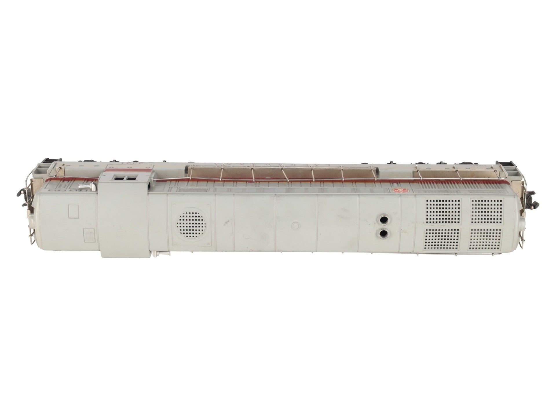 Lionel 2321 Vintage O Lackawanna FM Trainmaster Diesel (Gray Roof Version) VG