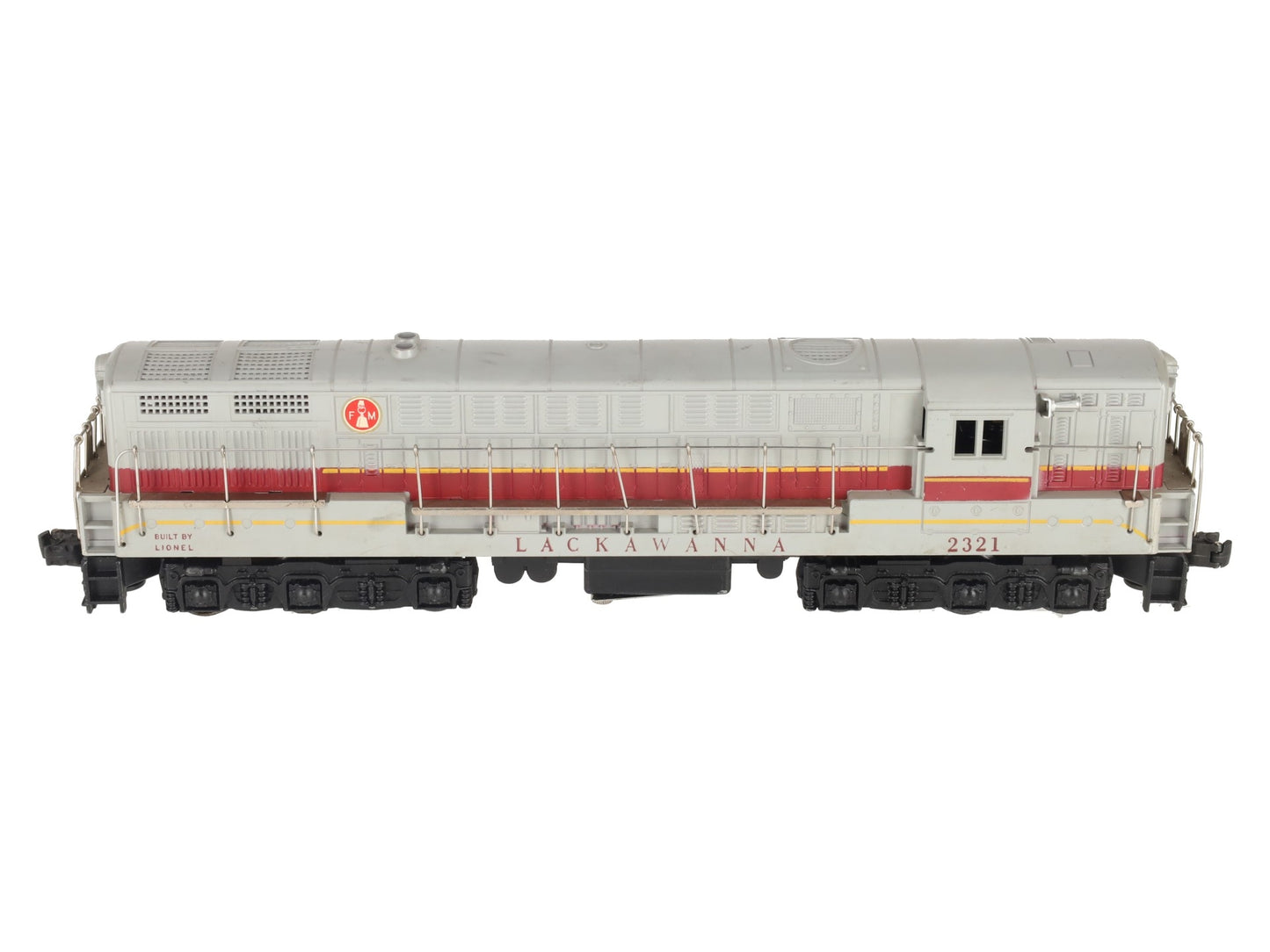 Lionel 2321 Vintage O Lackawanna FM Trainmaster Diesel (Gray Roof Version) VG