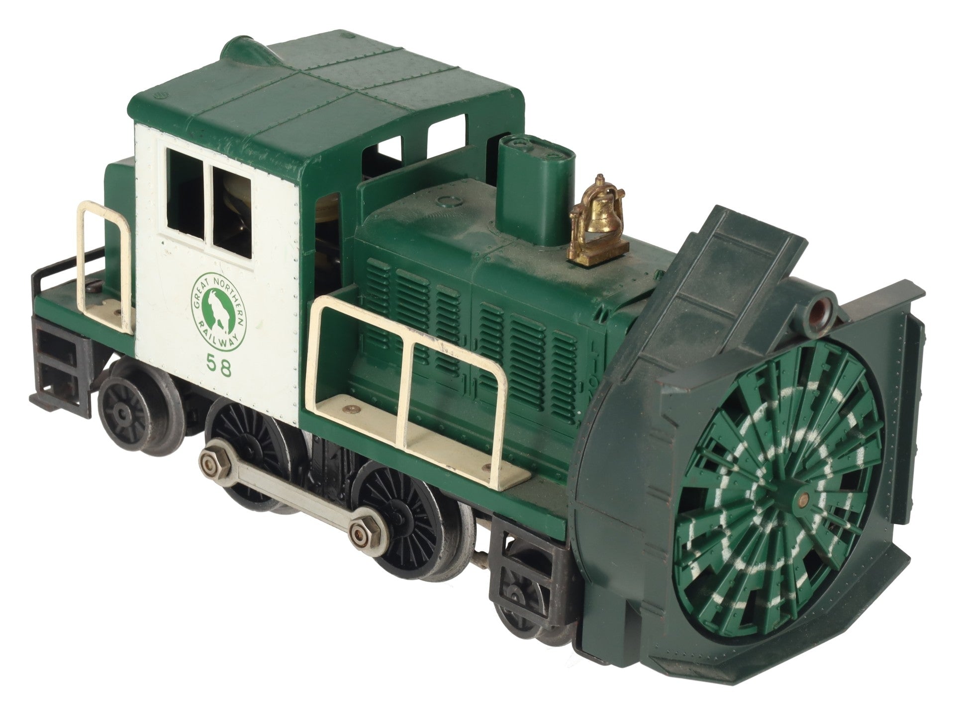 Lionel 58 Vintage O Great Northern Rotary Snow Plow VG