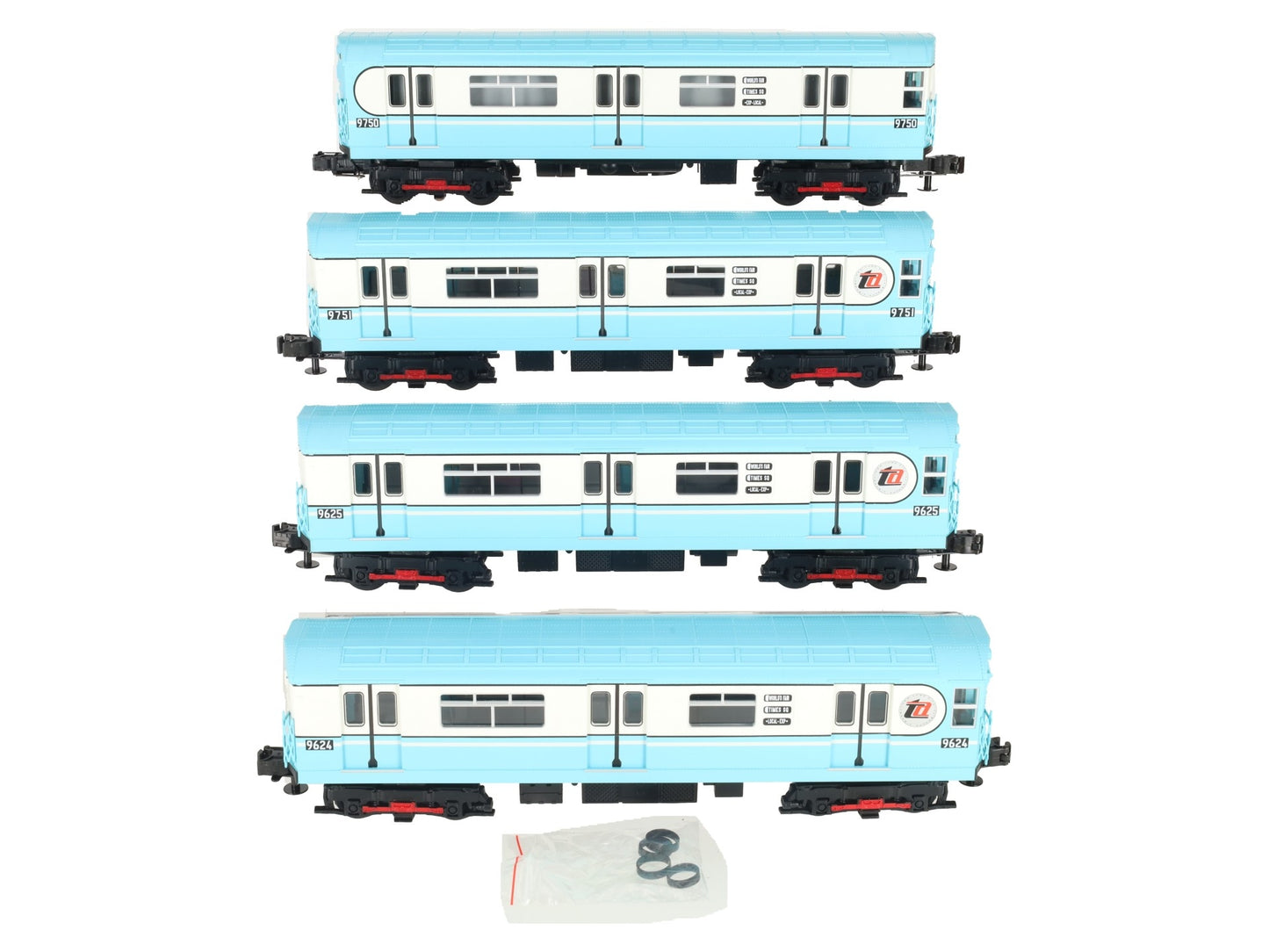 MTH 30-2274-1 O MTA World‘s Fair R-36 Subway Set w/Proto-Sound 2.0 (Set of 4) EX