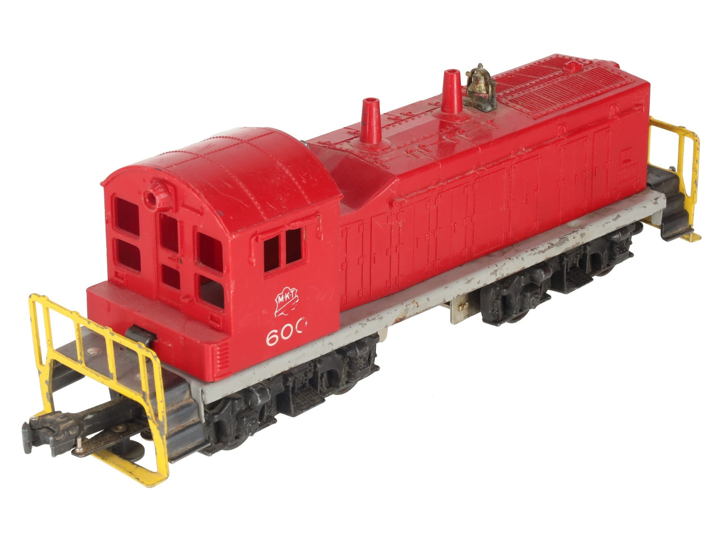 Lionel 600 Vintage O MKT NW-2 Diesel Locomotive w/Yellow Handrails VG