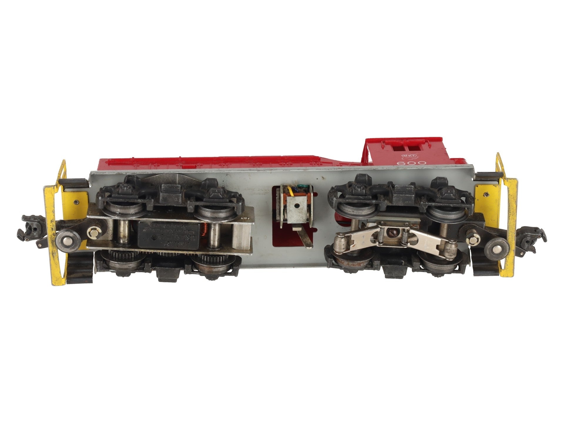 Lionel 600 Vintage O MKT NW-2 Diesel Locomotive w/Yellow Handrails VG