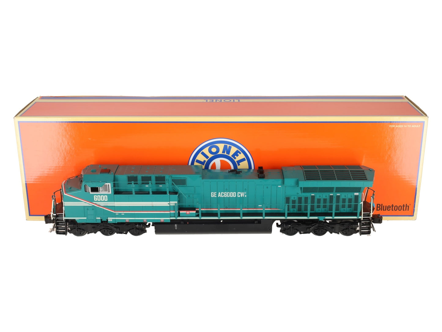 Lionel 6-84843 GE Demonstrator Legacy AC6000 Diesel Locomotive #6000 VG/Box