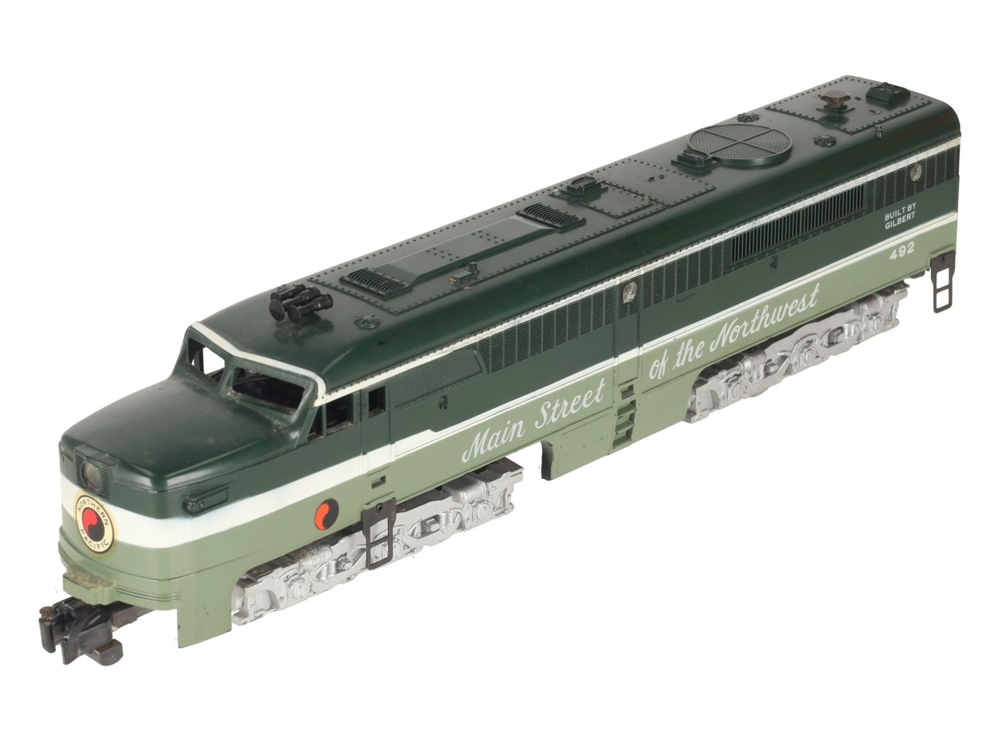 American Flyer 492 S Northern Pacific Alco A Non-Powered Diesel Locomotive VG