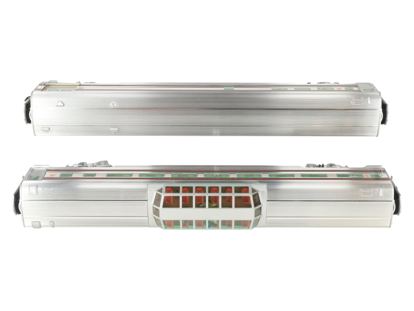Lionel 6-25605 O Gauge Canadian Pacific 18" Aluminum Passenger Car (Set of 2) VG/Box