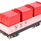 MTH / Lionel 11-30152 Std. Gauge New York Central Gondola Car w/ Containers #212 LN/Box