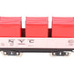 MTH / Lionel 11-30152 Std. Gauge New York Central Gondola Car w/ Containers #212 LN/Box