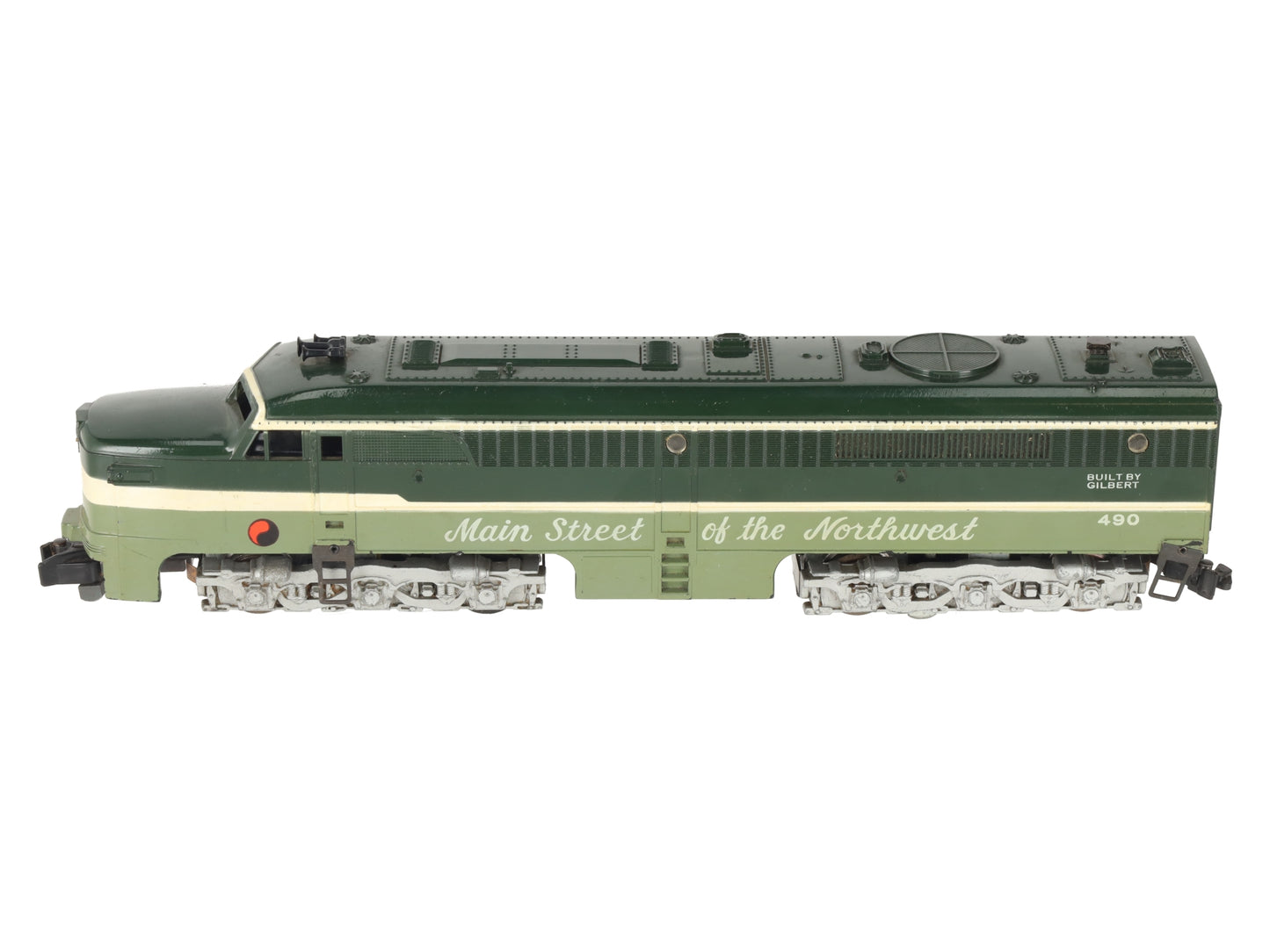 American Flyer 490 VIntage S Northern Pacific Alco PA Powered Diesel Locomotive VG