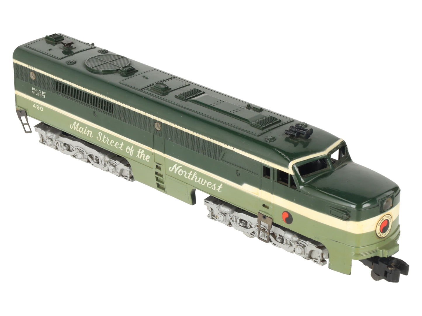 American Flyer 490 VIntage S Northern Pacific Alco PA Powered Diesel Locomotive VG
