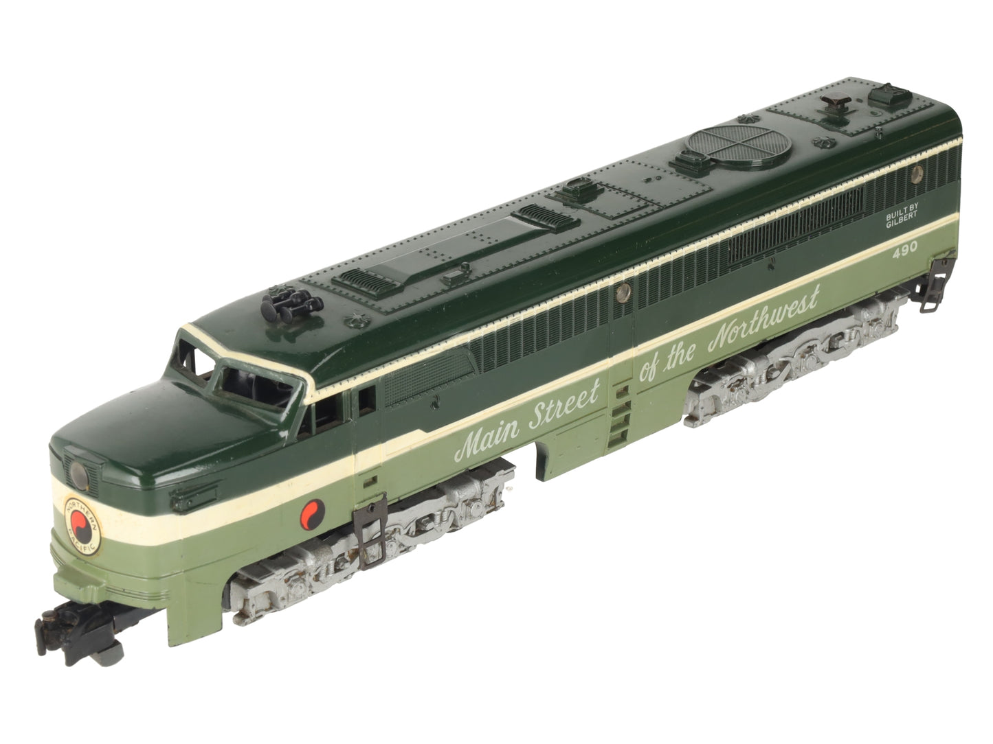 American Flyer 490 VIntage S Northern Pacific Alco PA Powered Diesel Locomotive VG