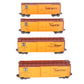 K-Line K766-1055A O-Gauge ATSF Super Chief Map Series Reefer Cars [4] LN/Box