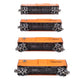 K-Line K766-1055A O-Gauge ATSF Super Chief Map Series Reefer Cars [4] LN/Box