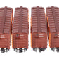 K-Line K766-1055A O-Gauge ATSF Super Chief Map Series Reefer Cars [4] LN/Box