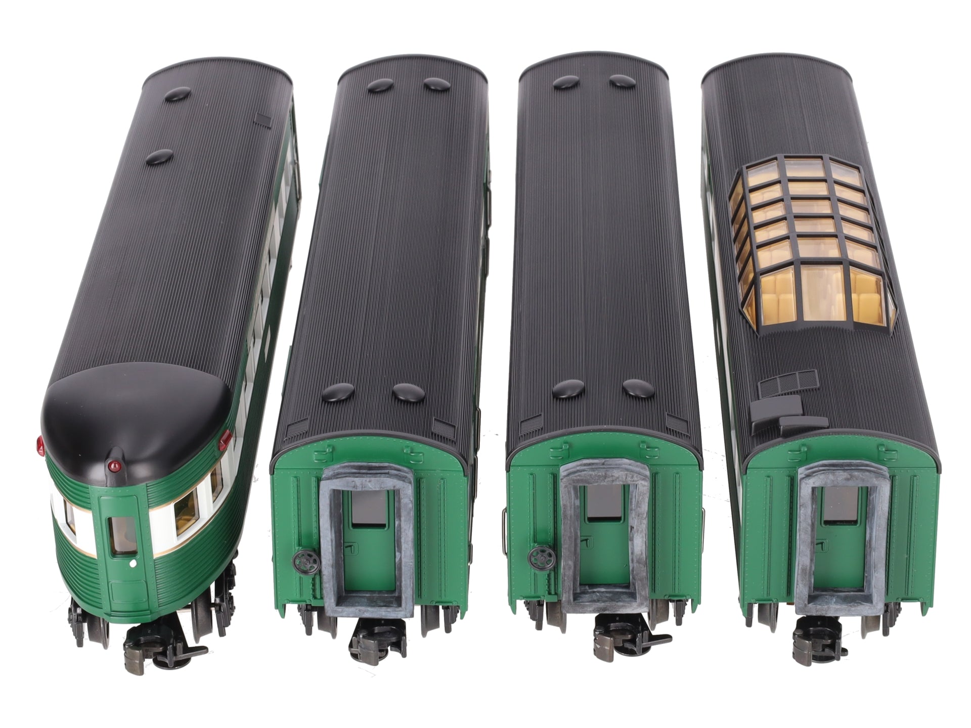 MTH 30-6123 O Southern RailKing Streamlined Passenger Set (Set of 4) EX/Box