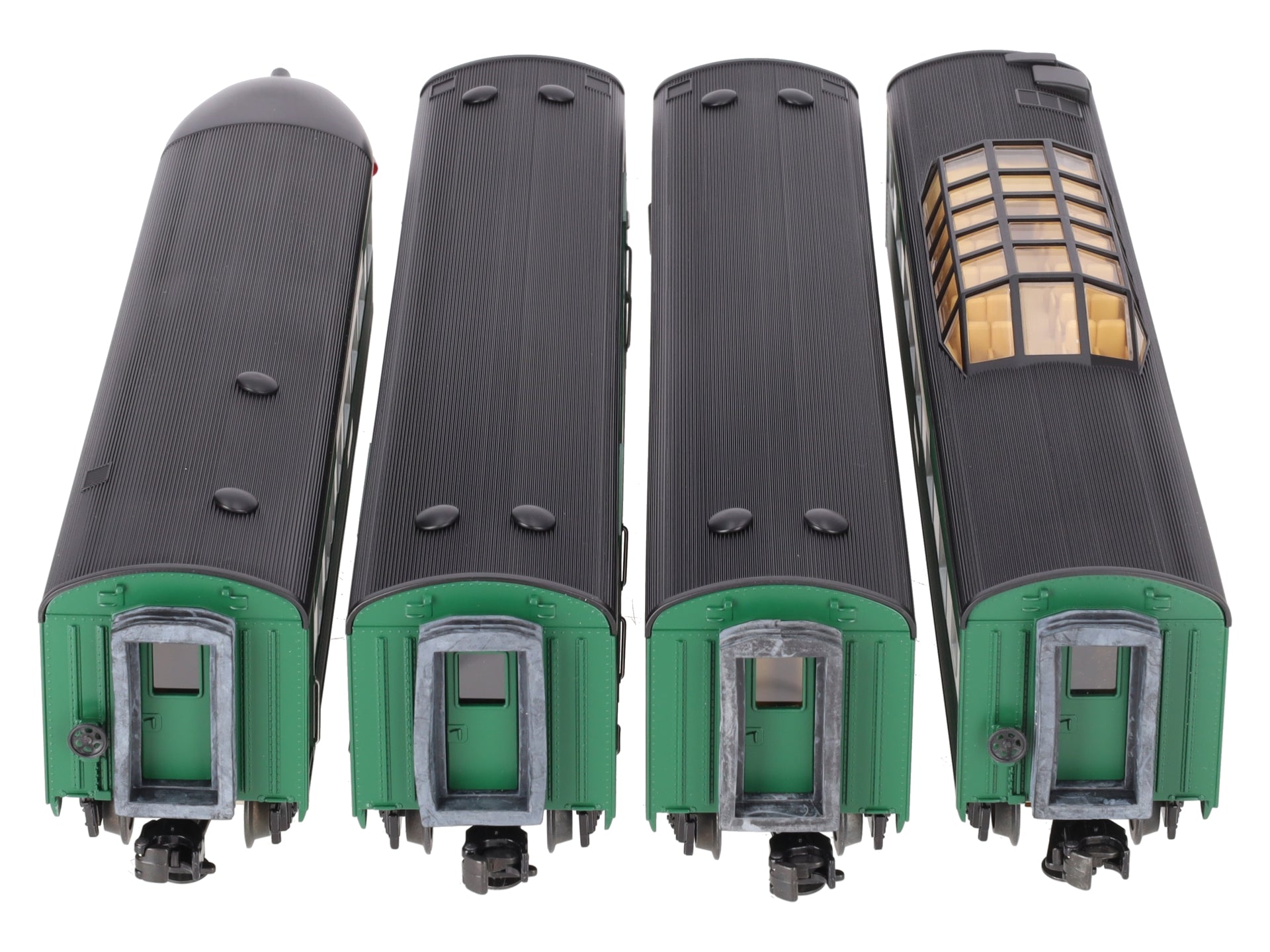 MTH 30-6123 O Southern RailKing Streamlined Passenger Set (Set of 4) EX/Box
