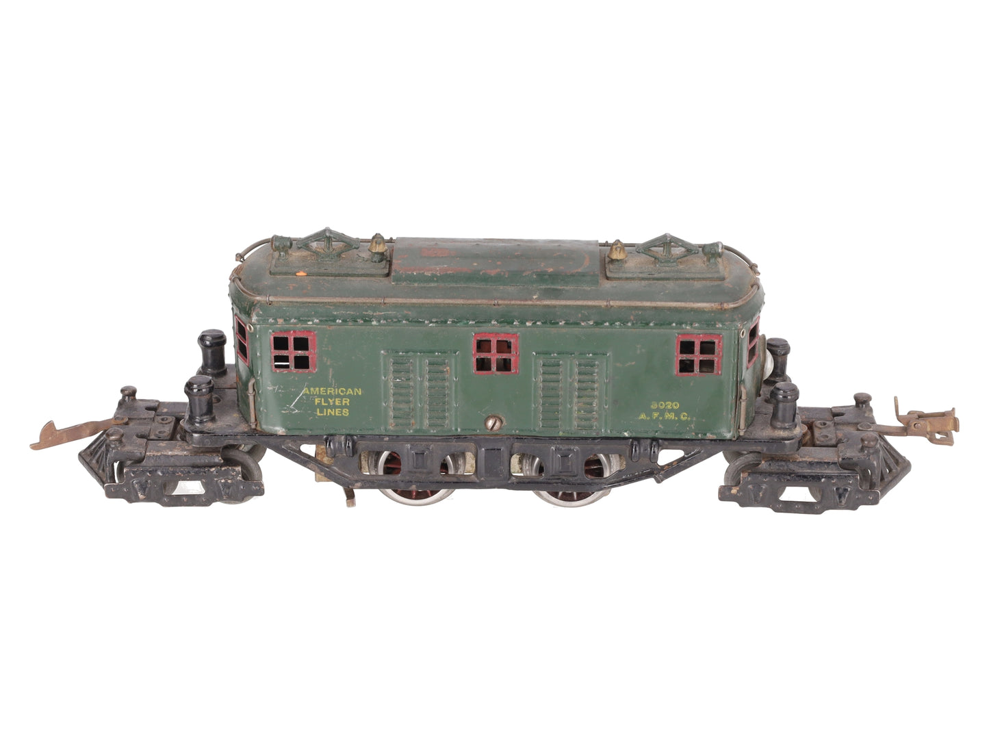 American Flyer 3020 Vintage O Prewar Box Cab Locomotive VG