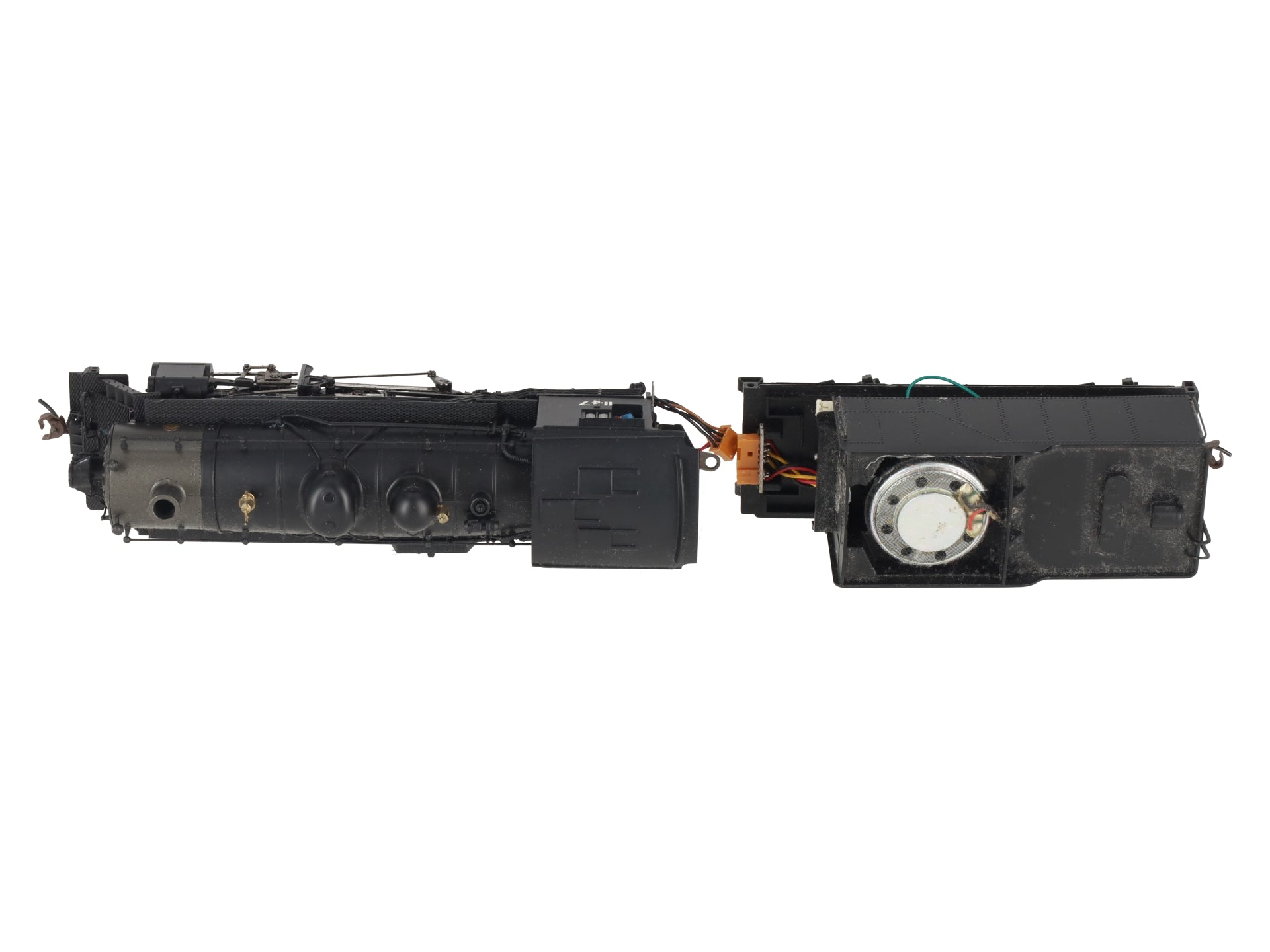Bachmann 82307 HO Black Undecorated Baldwin 4-6-0 Steam Locomotive & Tender/Box