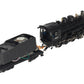 Bachmann 82307 HO Black Undecorated Baldwin 4-6-0 Steam Locomotive & Tender/Box