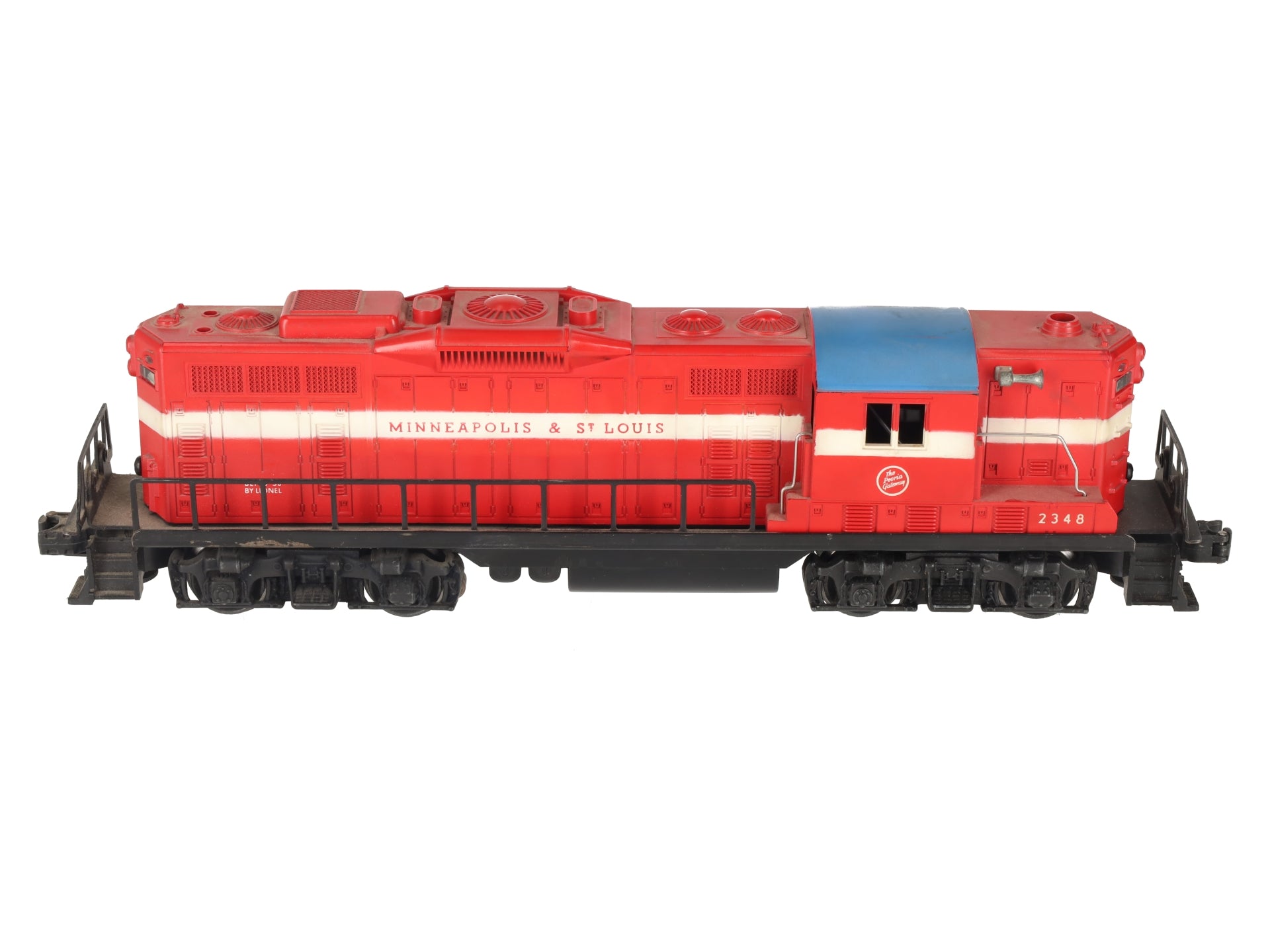 Lionel 2348 Vintage O Minneapolis & St. Louis GP-9 Diesel Locomotive VG