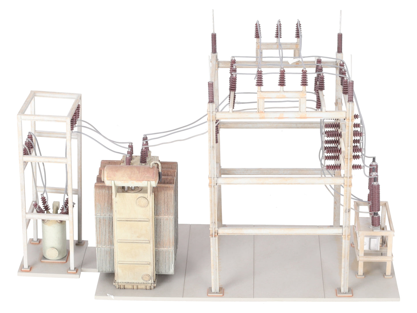 Woodland Scenics US2283 O Gauge Assembled Substation Building EX