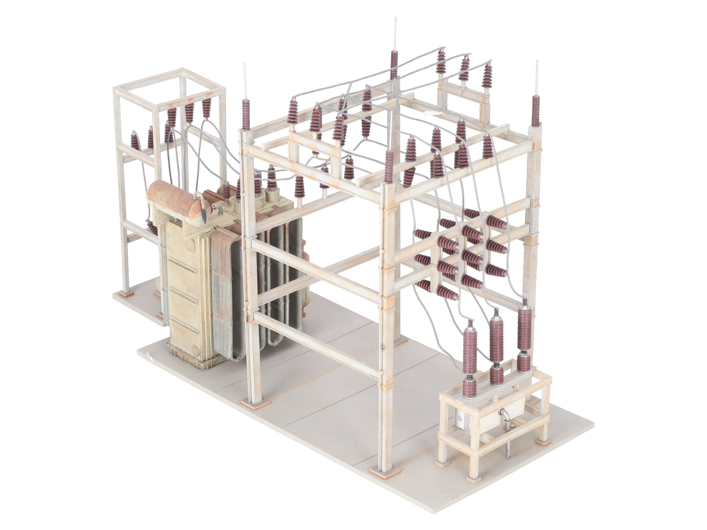 Woodland Scenics US2283 O Gauge Assembled Substation Building EX