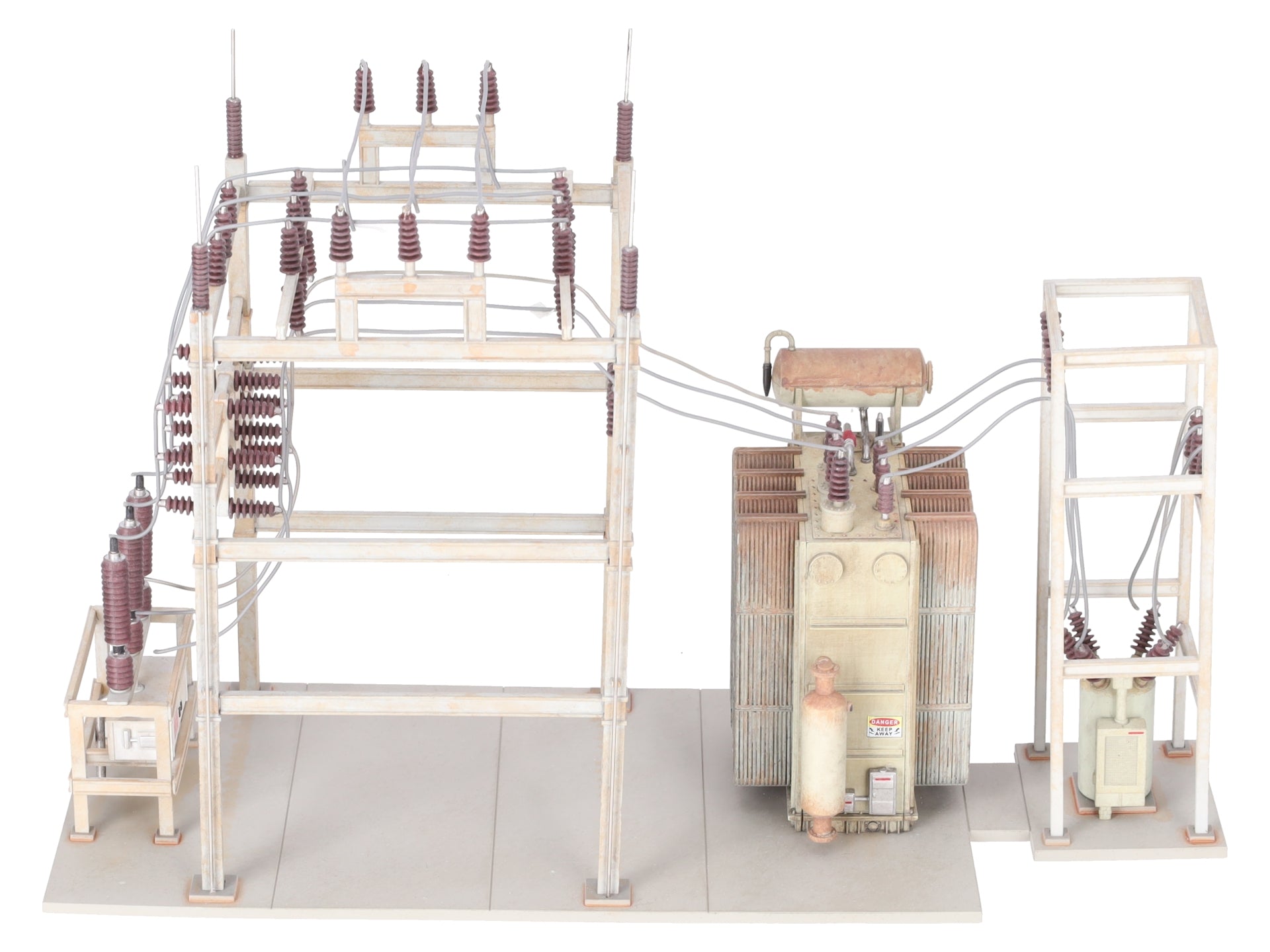 Woodland Scenics US2283 O Gauge Assembled Substation Building EX