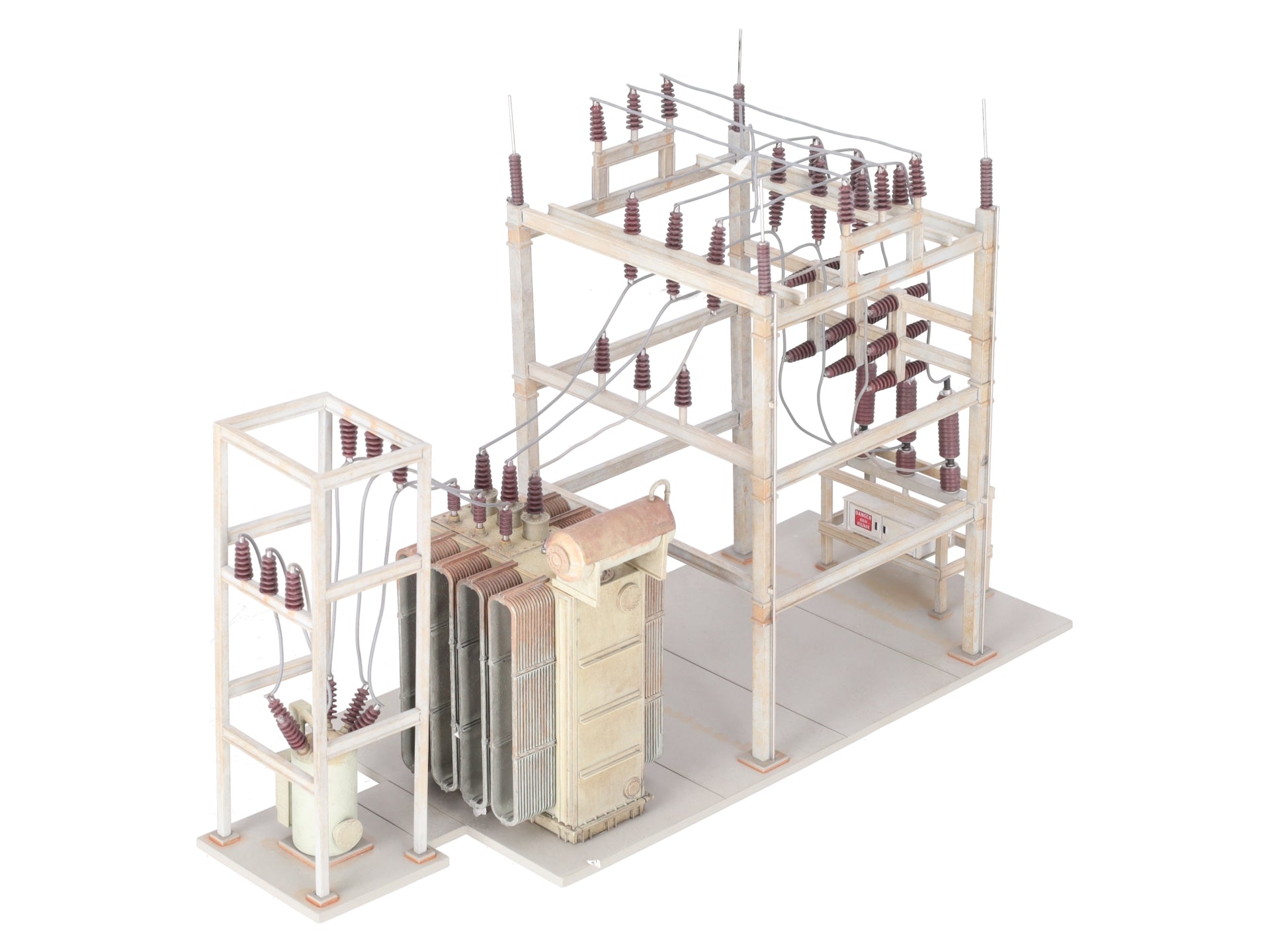 Woodland Scenics US2283 O Gauge Assembled Substation Building EX