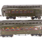 Ives 187/189 Vintage Standard Gauge The Ives Railway Tinplate Passenger Cars [2] VG