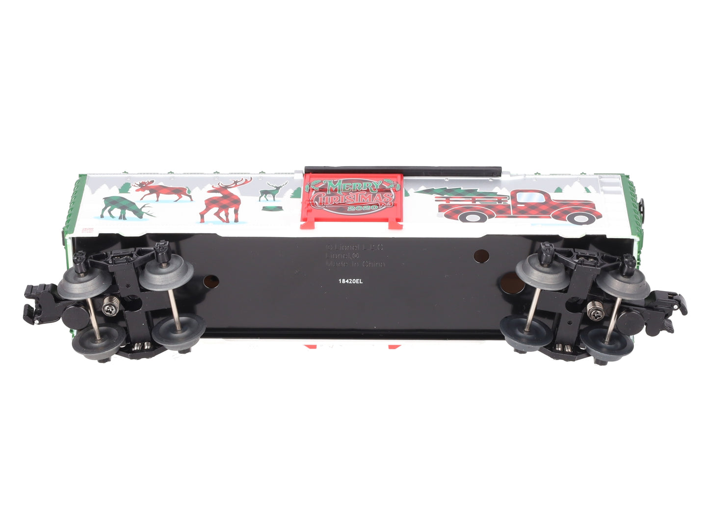 Lionel 2028200 O 2020 Christmas Boxcar LN/Box