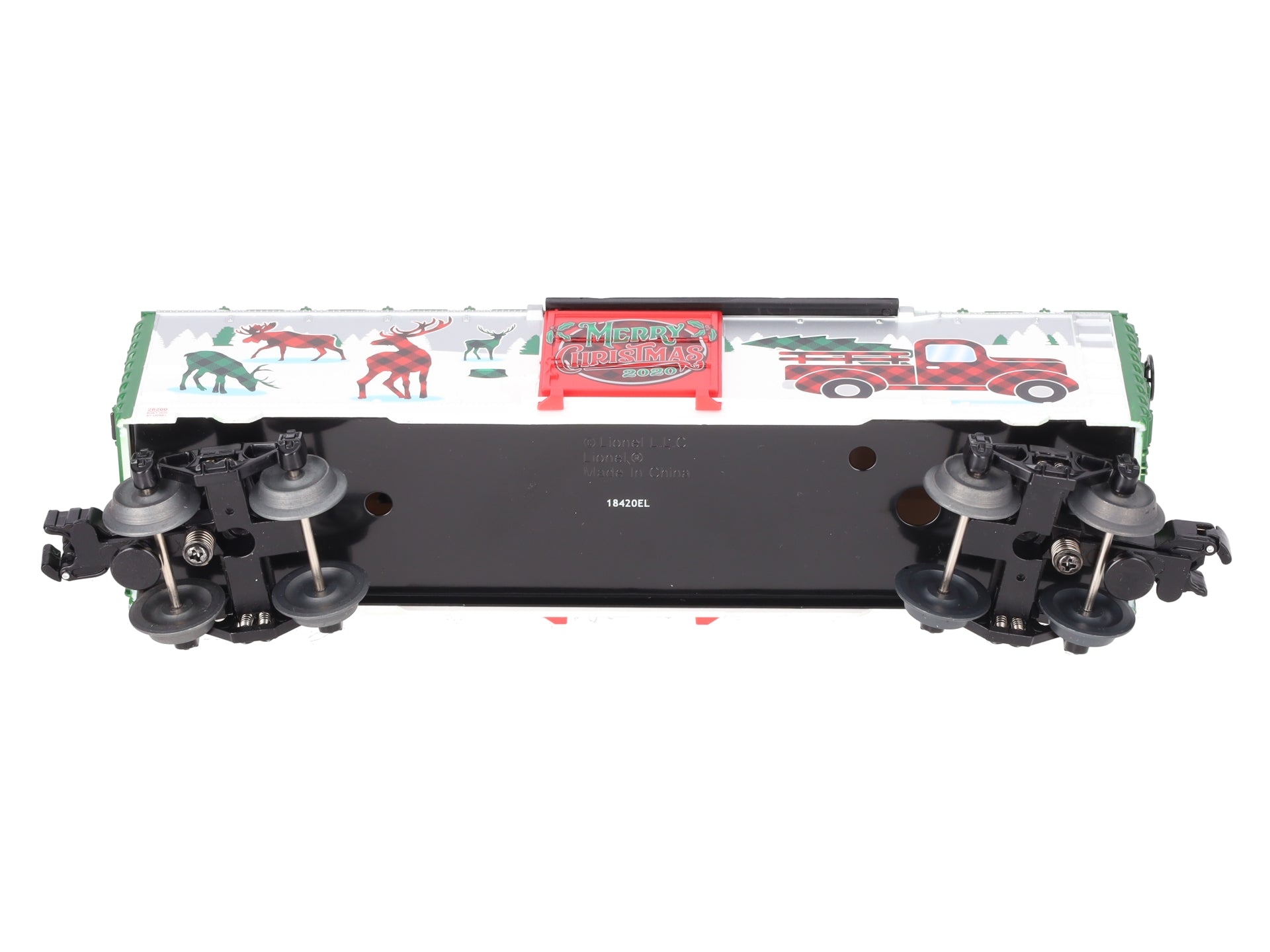 Lionel 2028200 O 2020 Christmas Boxcar LN/Box