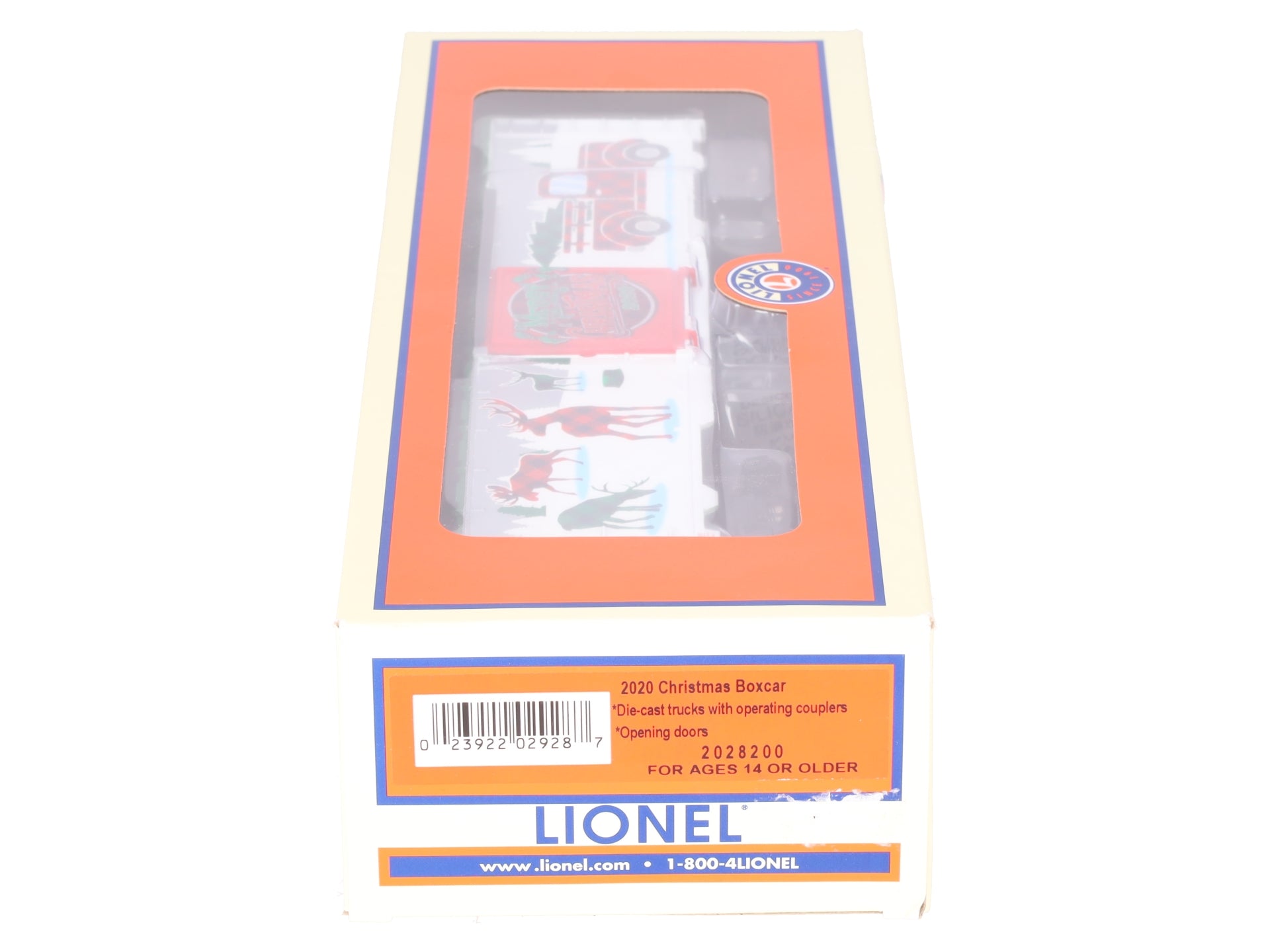 Lionel 2028200 O 2020 Christmas Boxcar LN/Box