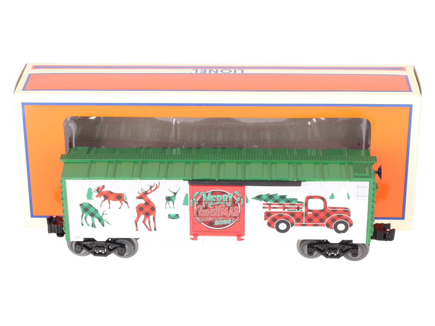 Lionel 2028200 O 2020 Christmas Boxcar LN/Box