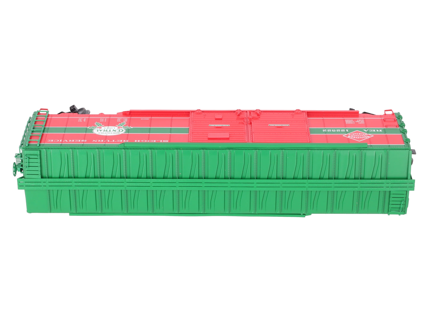 Lionel 2226990 O North Pole Central End Door Boxcar LN/Box